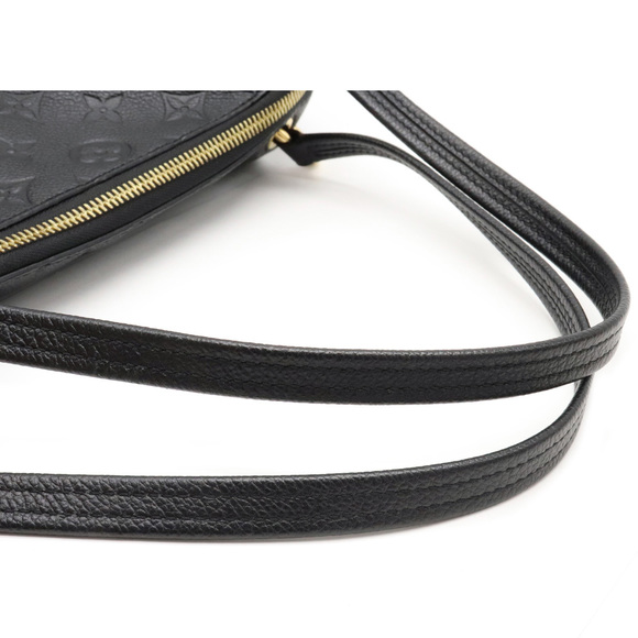 Louis Vuitton Monogram Empreinte Ponthieu PM Shoulder Bag Noir Black - Picture 4 of 8